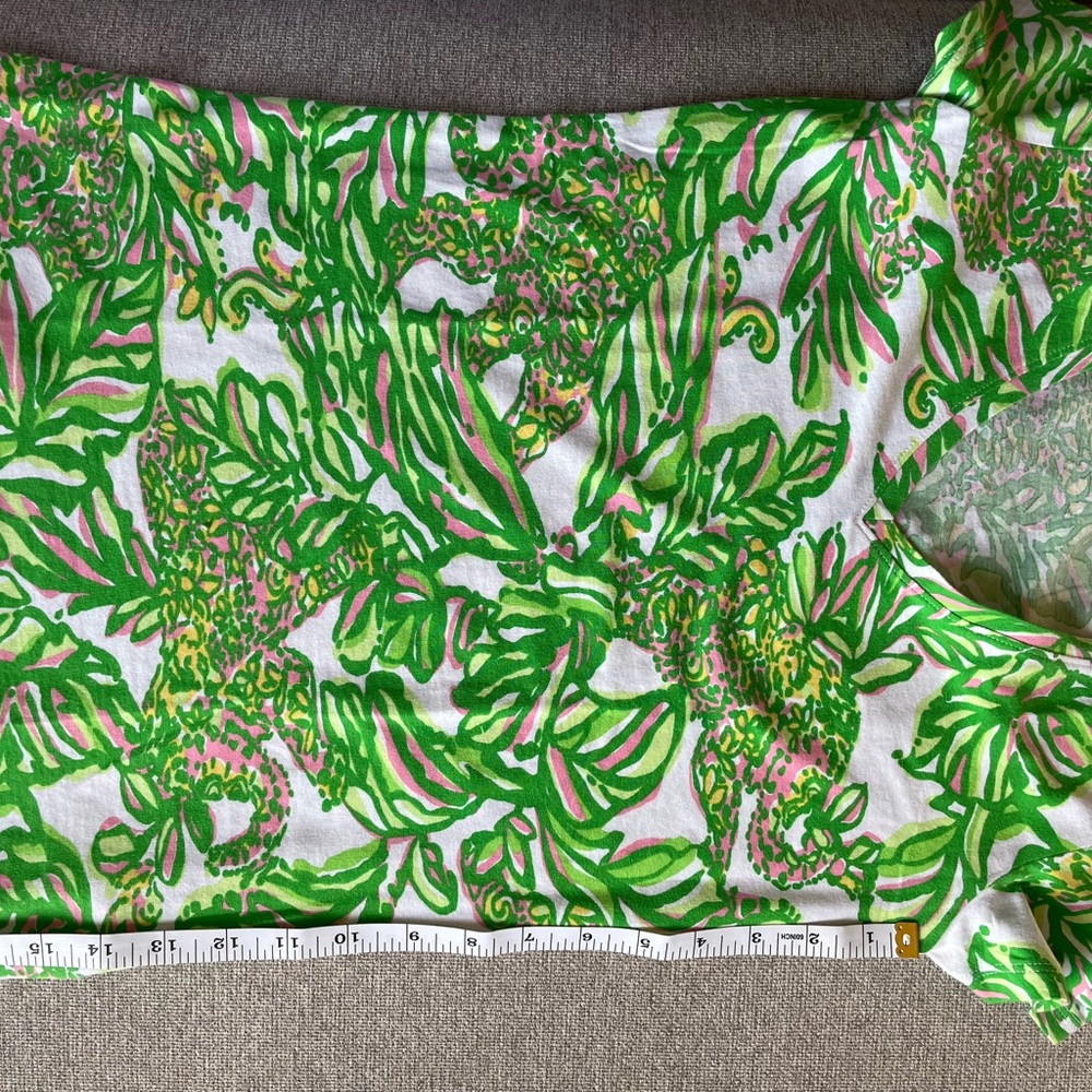 LILLY PULITZER V-neck Short-Sleeve Tee - XXS - Extra Extra Small - Picture 7 of 9